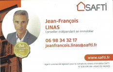 JEAN FRANCOIS LINAS SAFTI IMMOBILIER